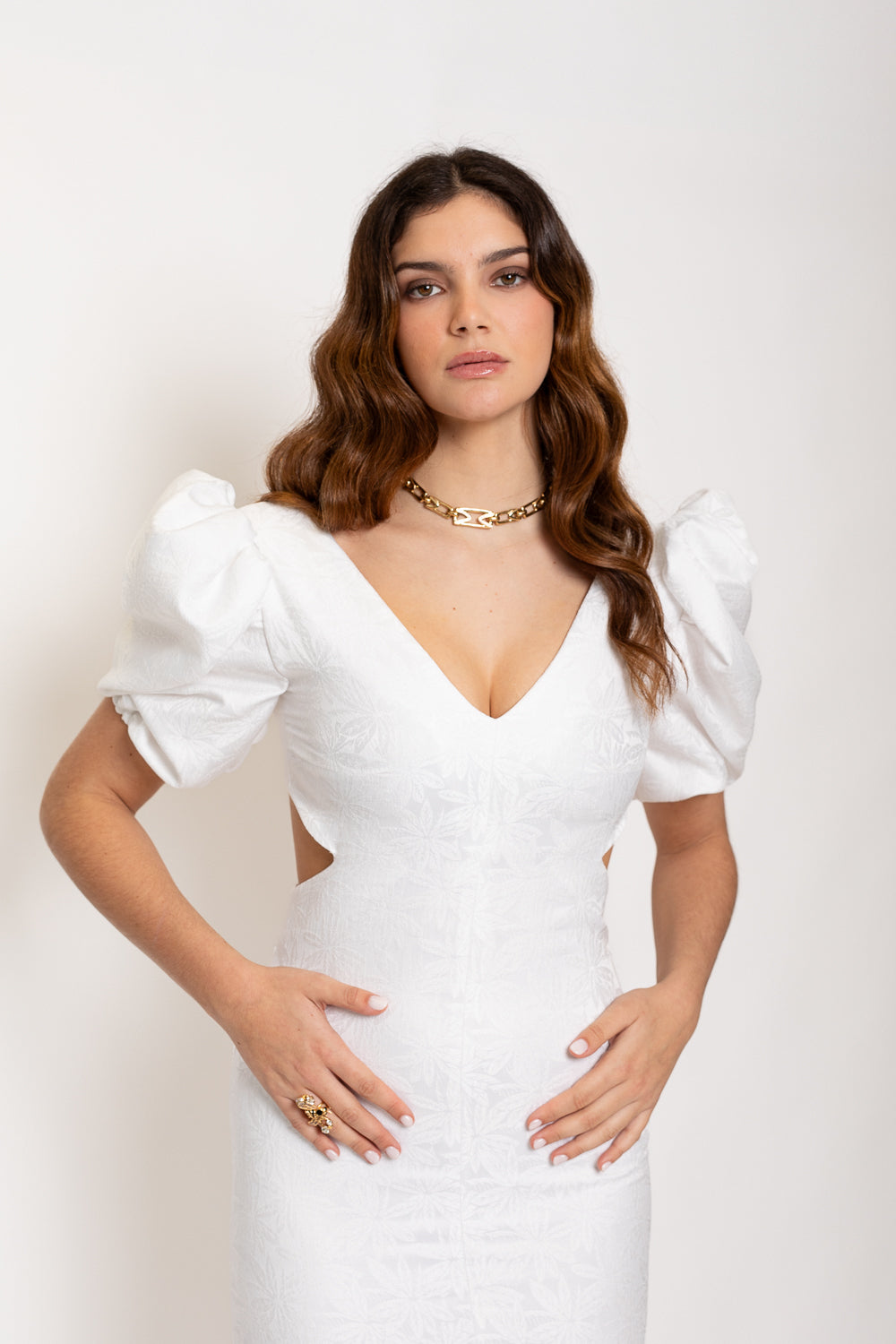 VESTIDO PALMAR BLANCO